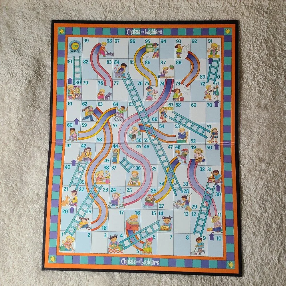 Milton Bradley Chutes and Ladders